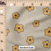 Ruler Scale for Flowers (Khaki) by Hey Cute Design